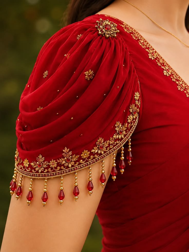 Aari Design Lehenga