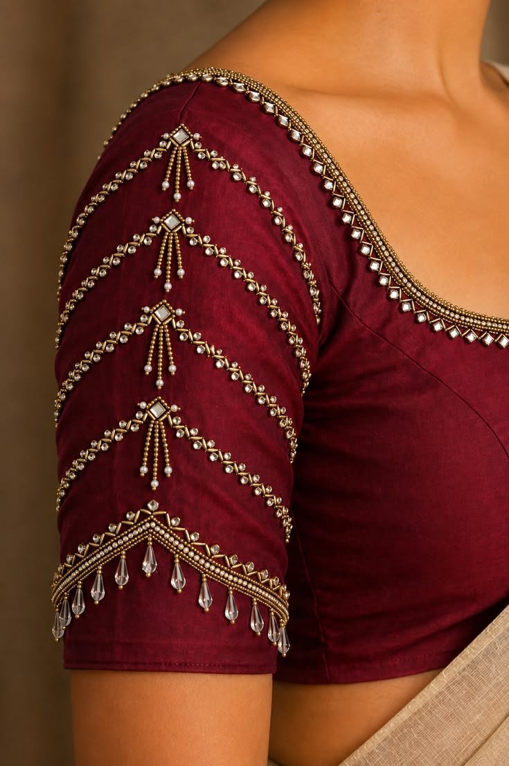 Aari Design Gown