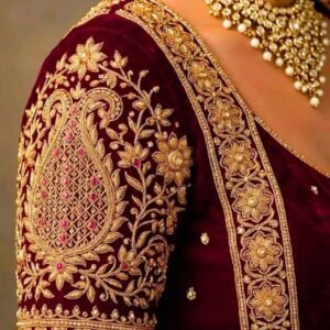 Aari Design Shawl