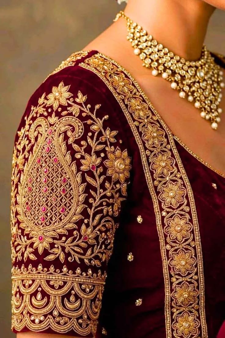 Aari Design Shawl